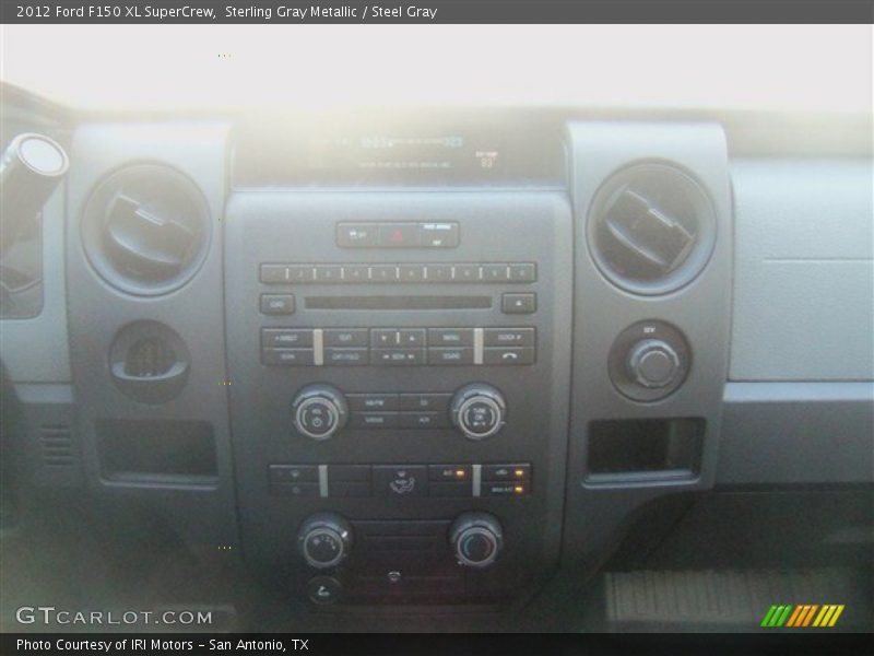 Sterling Gray Metallic / Steel Gray 2012 Ford F150 XL SuperCrew