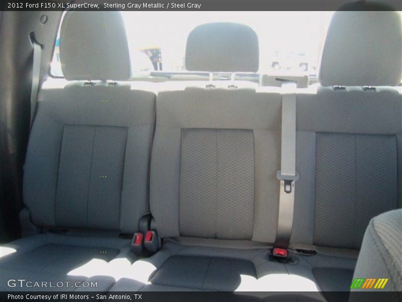 Sterling Gray Metallic / Steel Gray 2012 Ford F150 XL SuperCrew