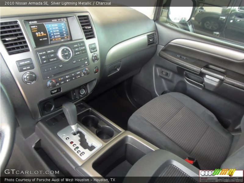 Silver Lightning Metallic / Charcoal 2010 Nissan Armada SE