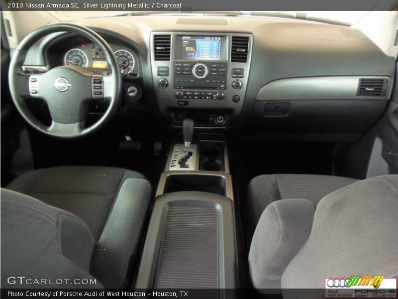 Silver Lightning Metallic / Charcoal 2010 Nissan Armada SE