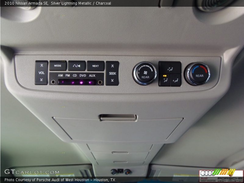 Silver Lightning Metallic / Charcoal 2010 Nissan Armada SE