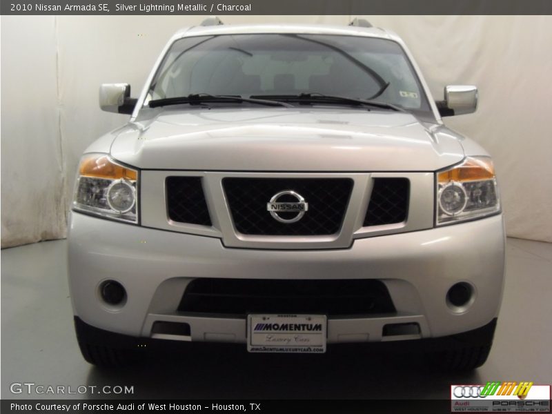 Silver Lightning Metallic / Charcoal 2010 Nissan Armada SE