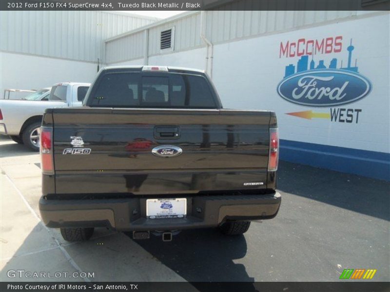 Tuxedo Black Metallic / Black 2012 Ford F150 FX4 SuperCrew 4x4