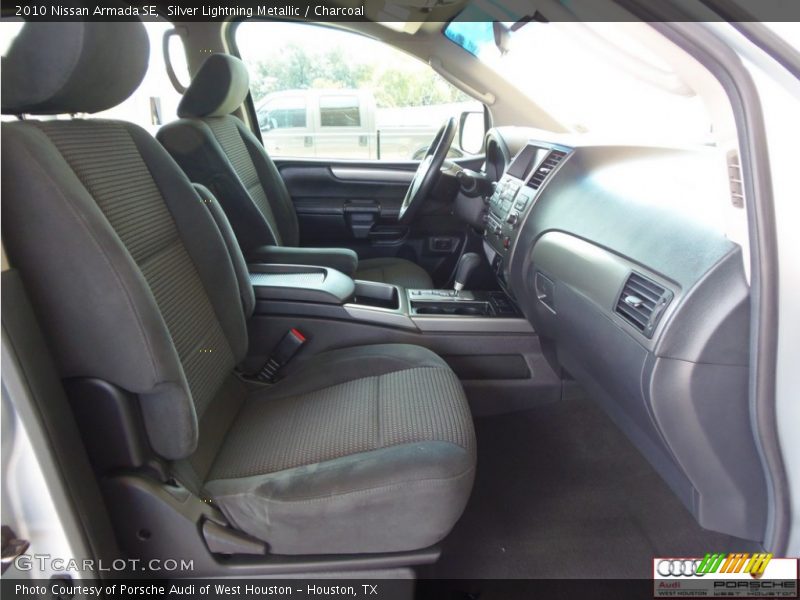 Silver Lightning Metallic / Charcoal 2010 Nissan Armada SE