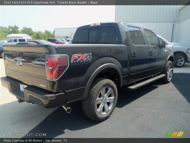 Tuxedo Black Metallic / Black 2012 Ford F150 FX4 SuperCrew 4x4
