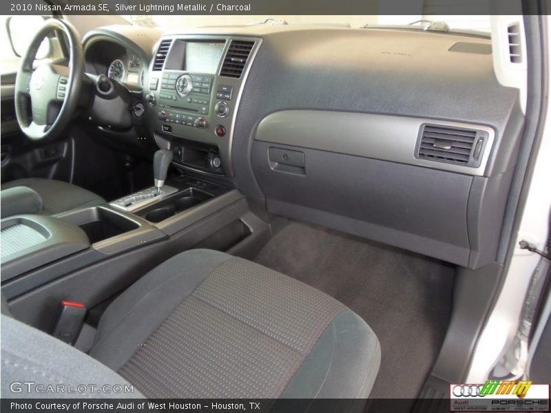 Silver Lightning Metallic / Charcoal 2010 Nissan Armada SE