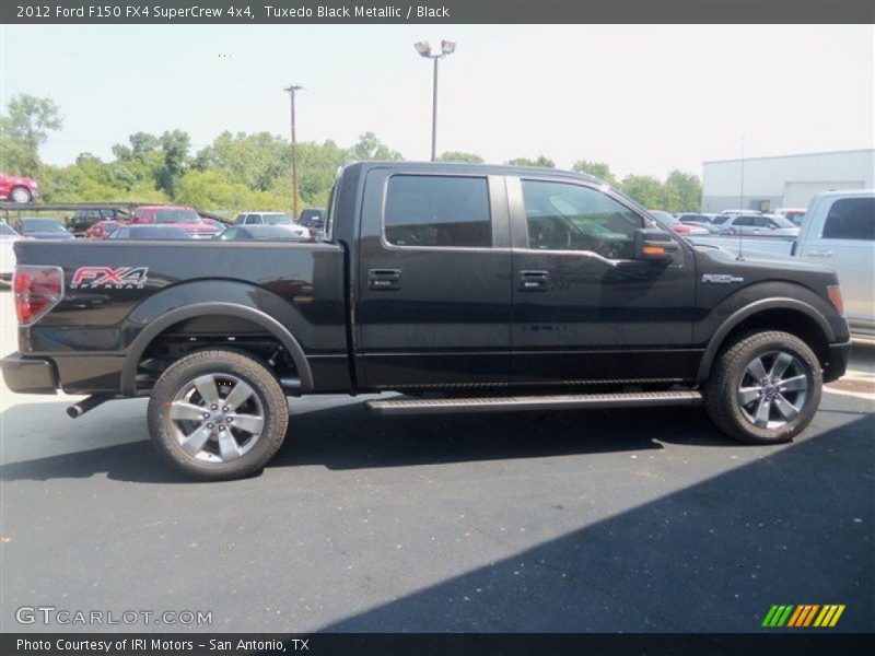 Tuxedo Black Metallic / Black 2012 Ford F150 FX4 SuperCrew 4x4