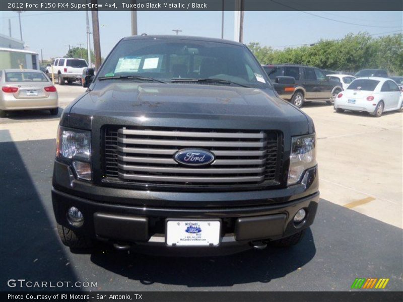 Tuxedo Black Metallic / Black 2012 Ford F150 FX4 SuperCrew 4x4