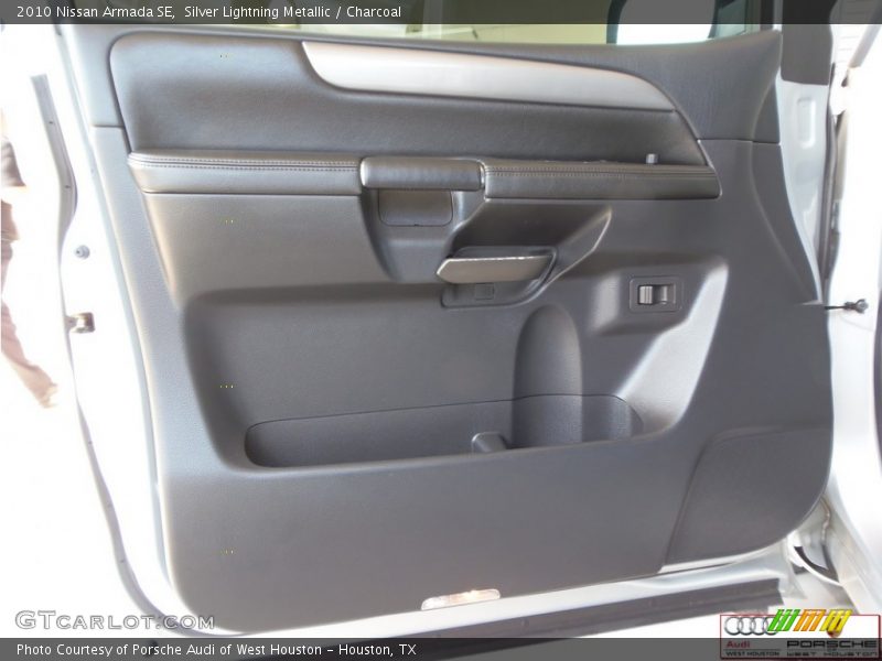Silver Lightning Metallic / Charcoal 2010 Nissan Armada SE