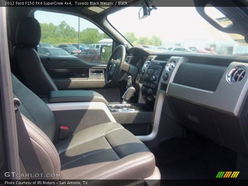 Tuxedo Black Metallic / Black 2012 Ford F150 FX4 SuperCrew 4x4