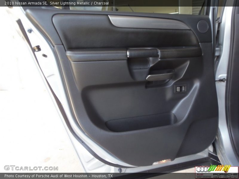 Silver Lightning Metallic / Charcoal 2010 Nissan Armada SE