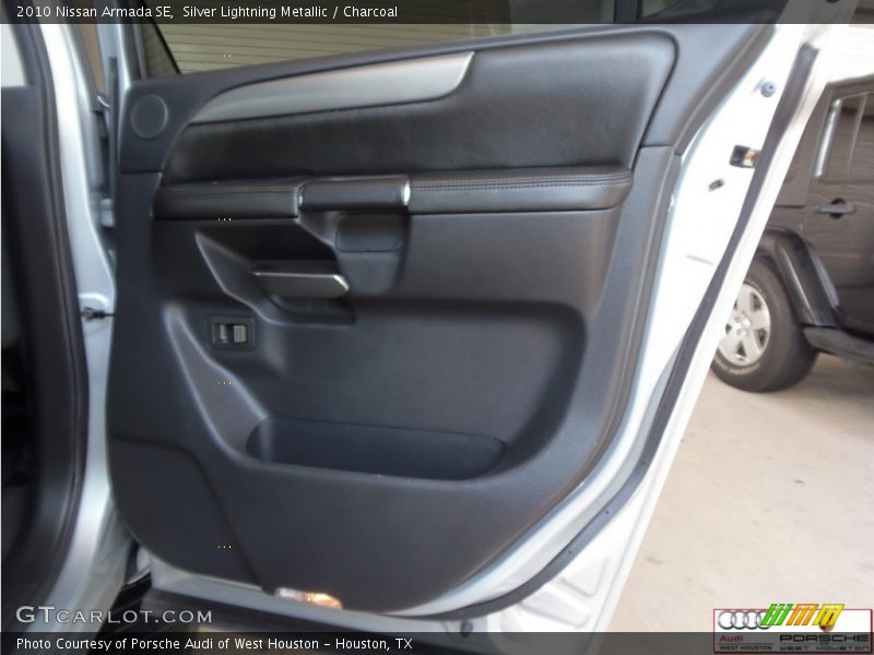 Silver Lightning Metallic / Charcoal 2010 Nissan Armada SE