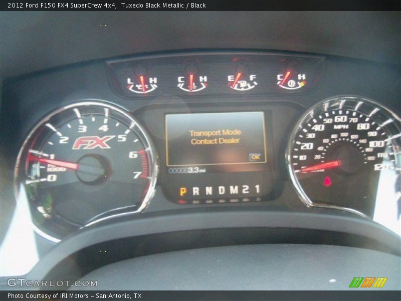 Tuxedo Black Metallic / Black 2012 Ford F150 FX4 SuperCrew 4x4