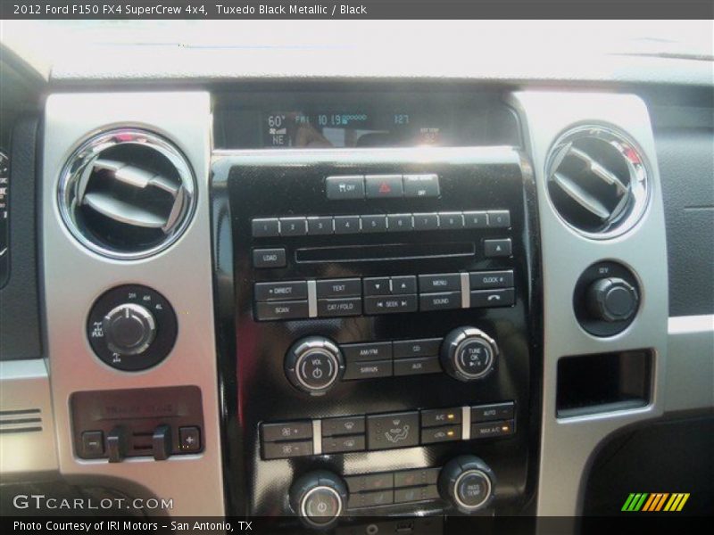 Tuxedo Black Metallic / Black 2012 Ford F150 FX4 SuperCrew 4x4