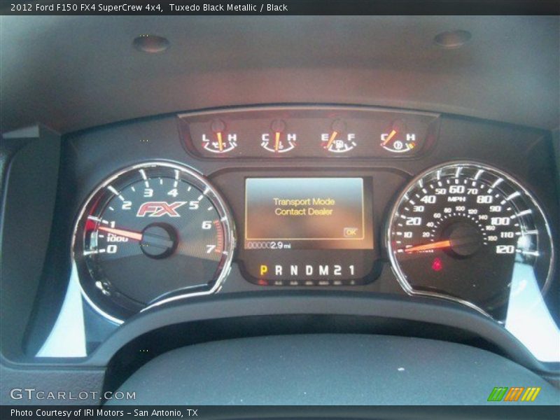 Tuxedo Black Metallic / Black 2012 Ford F150 FX4 SuperCrew 4x4