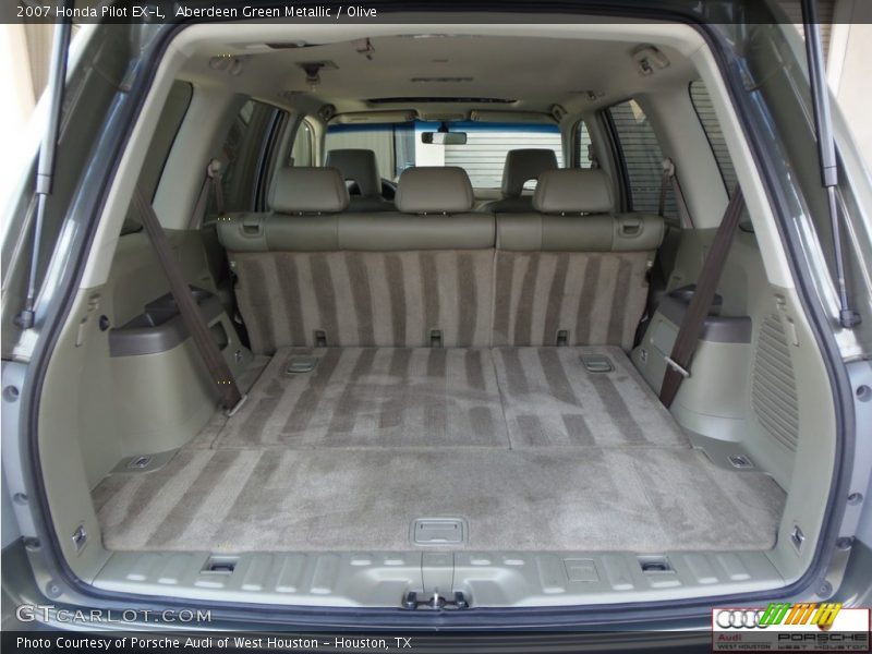 Aberdeen Green Metallic / Olive 2007 Honda Pilot EX-L