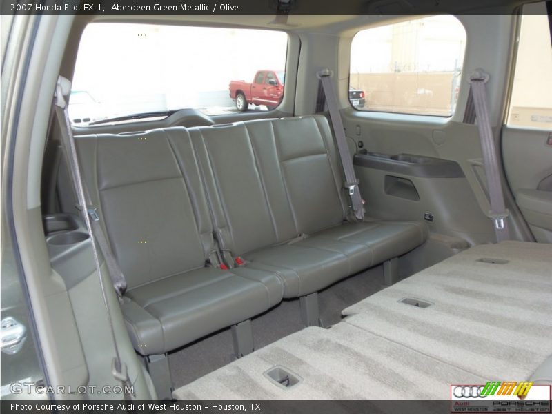 Aberdeen Green Metallic / Olive 2007 Honda Pilot EX-L