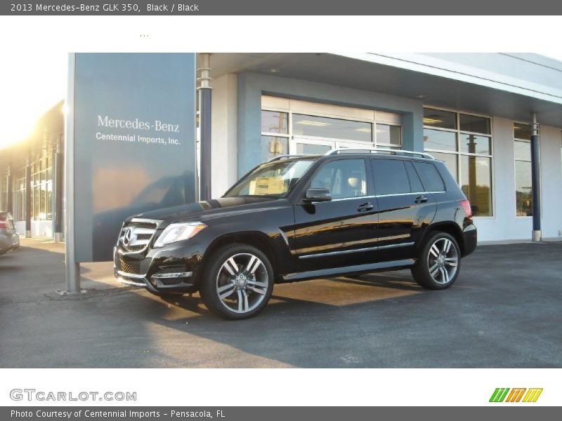 Black / Black 2013 Mercedes-Benz GLK 350