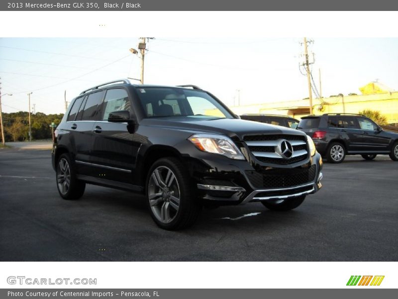 Black / Black 2013 Mercedes-Benz GLK 350