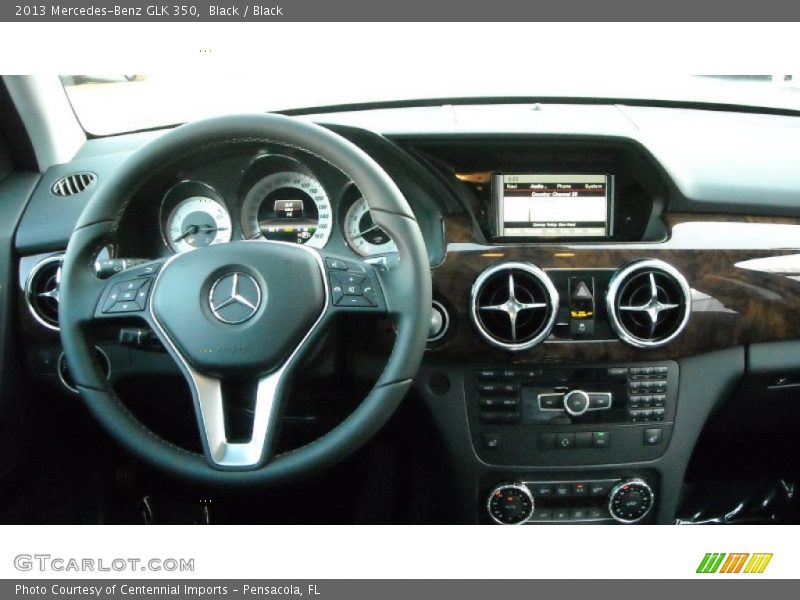 Black / Black 2013 Mercedes-Benz GLK 350