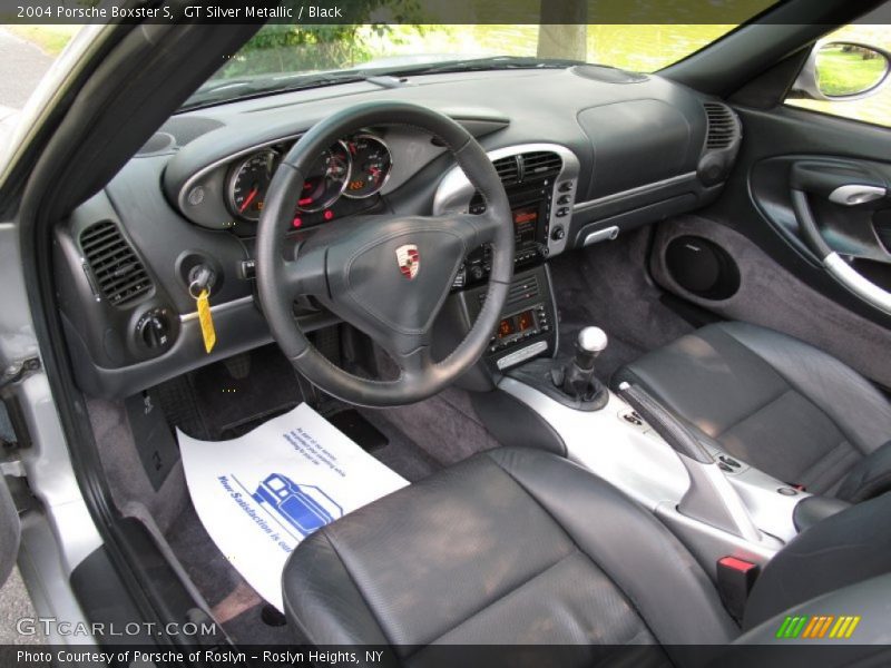 GT Silver Metallic / Black 2004 Porsche Boxster S