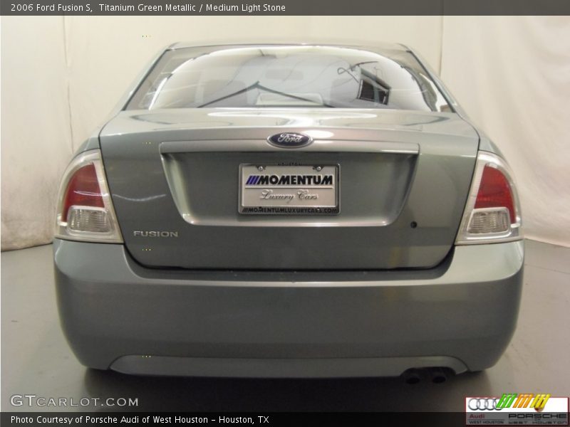 Titanium Green Metallic / Medium Light Stone 2006 Ford Fusion S
