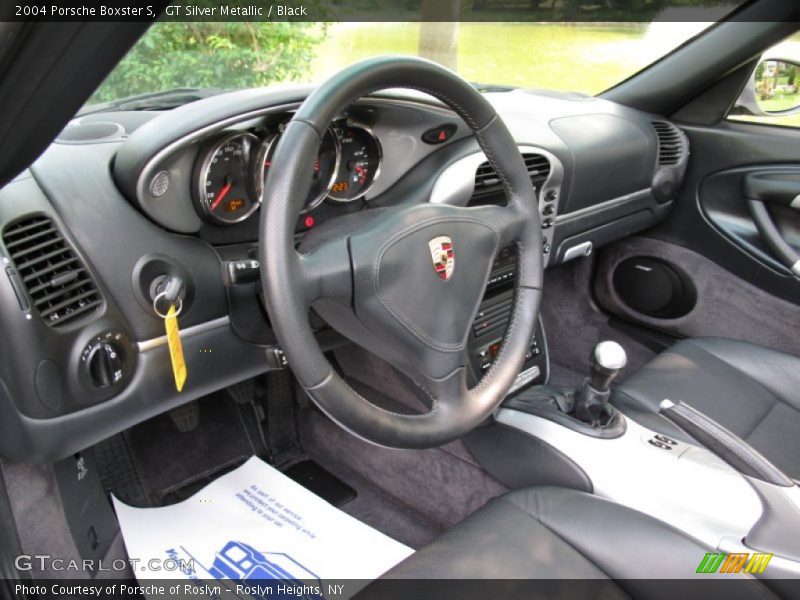 GT Silver Metallic / Black 2004 Porsche Boxster S