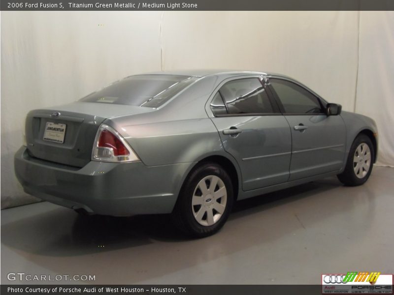Titanium Green Metallic / Medium Light Stone 2006 Ford Fusion S
