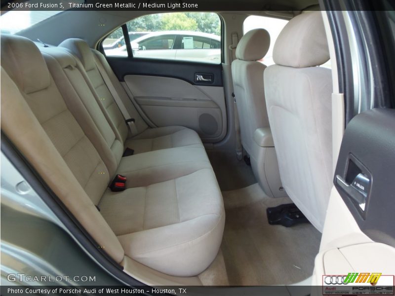 Titanium Green Metallic / Medium Light Stone 2006 Ford Fusion S