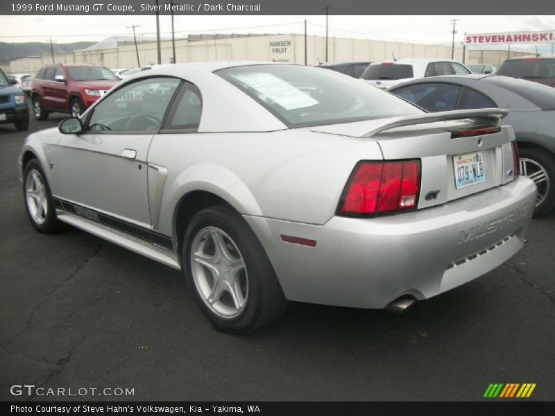 Silver Metallic / Dark Charcoal 1999 Ford Mustang GT Coupe