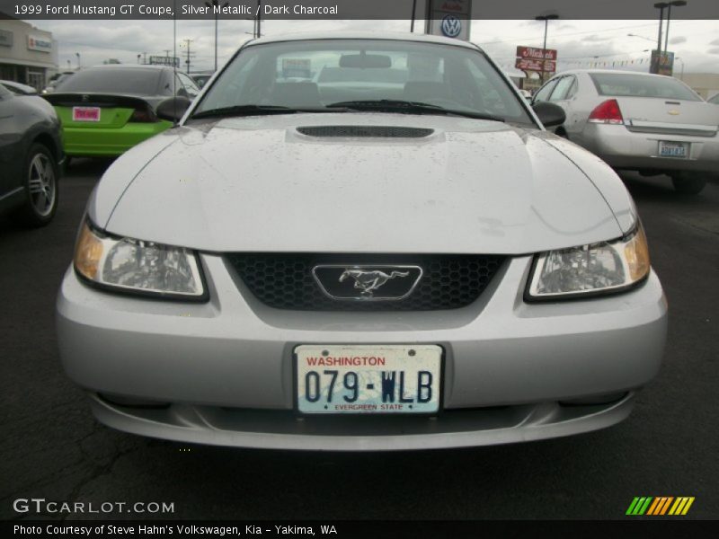 Silver Metallic / Dark Charcoal 1999 Ford Mustang GT Coupe