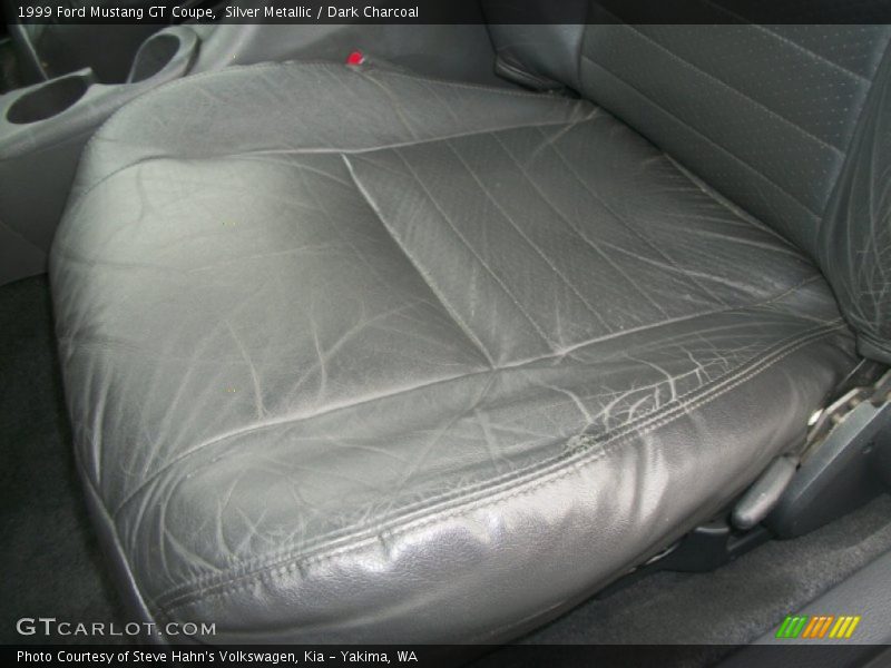 Silver Metallic / Dark Charcoal 1999 Ford Mustang GT Coupe