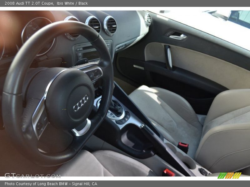 Ibis White / Black 2008 Audi TT 2.0T Coupe