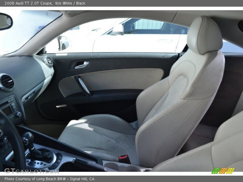 Ibis White / Black 2008 Audi TT 2.0T Coupe