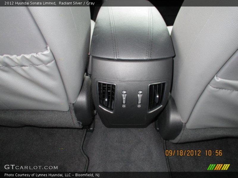 Radiant Silver / Gray 2012 Hyundai Sonata Limited