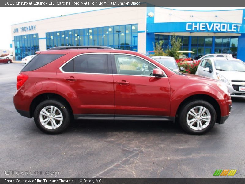 Cardinal Red Metallic / Light Titanium/Jet Black 2011 Chevrolet Equinox LT
