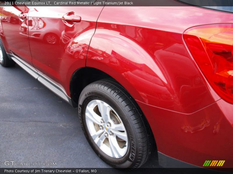 Cardinal Red Metallic / Light Titanium/Jet Black 2011 Chevrolet Equinox LT