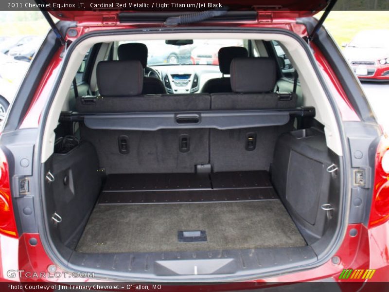 Cardinal Red Metallic / Light Titanium/Jet Black 2011 Chevrolet Equinox LT