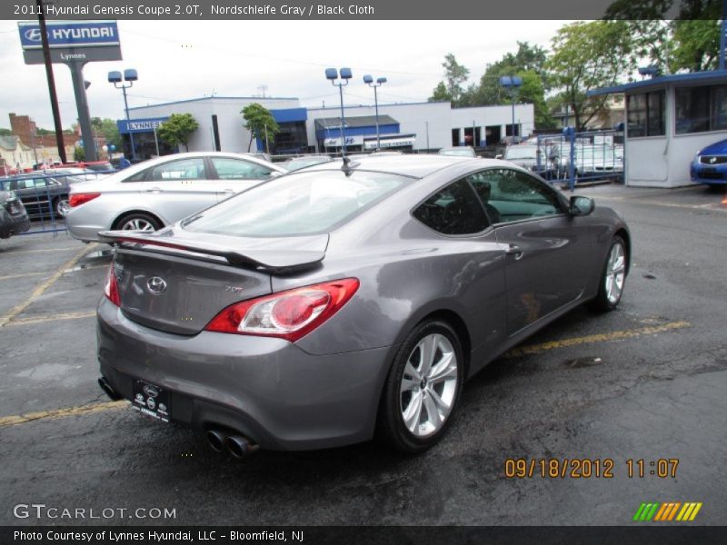 Nordschleife Gray / Black Cloth 2011 Hyundai Genesis Coupe 2.0T
