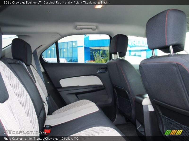 Cardinal Red Metallic / Light Titanium/Jet Black 2011 Chevrolet Equinox LT