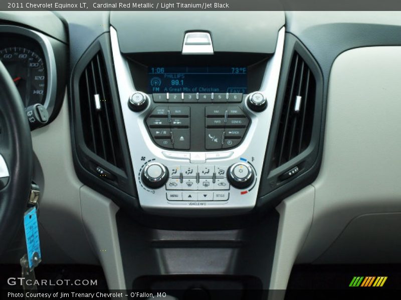 Cardinal Red Metallic / Light Titanium/Jet Black 2011 Chevrolet Equinox LT