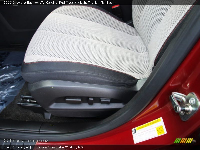 Cardinal Red Metallic / Light Titanium/Jet Black 2011 Chevrolet Equinox LT