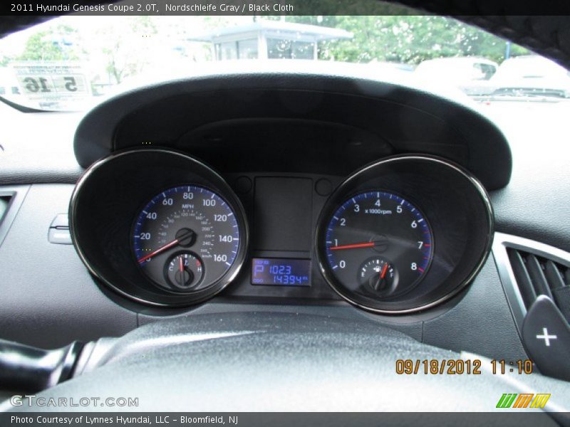 Nordschleife Gray / Black Cloth 2011 Hyundai Genesis Coupe 2.0T