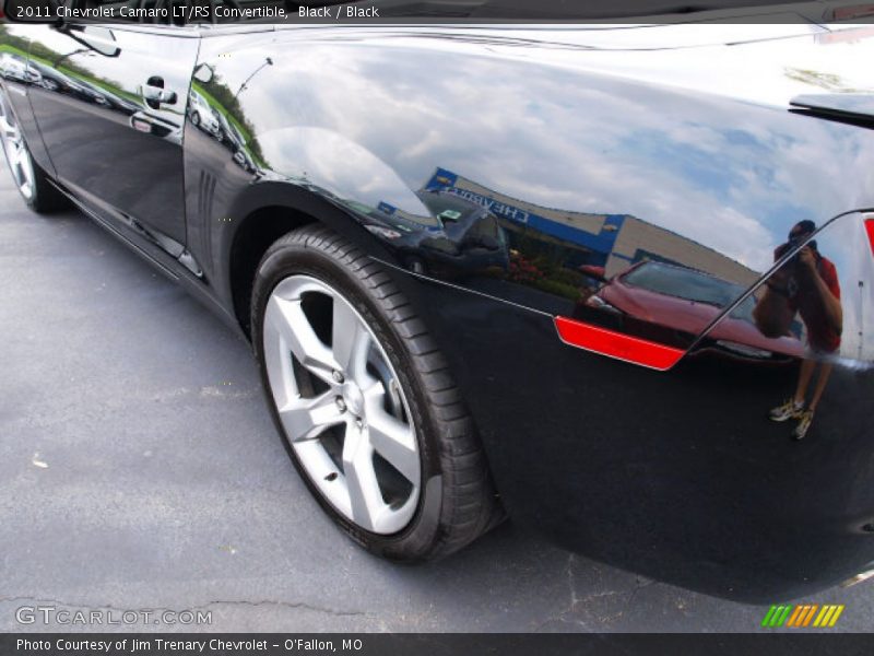 Black / Black 2011 Chevrolet Camaro LT/RS Convertible