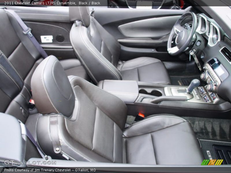 Black / Black 2011 Chevrolet Camaro LT/RS Convertible