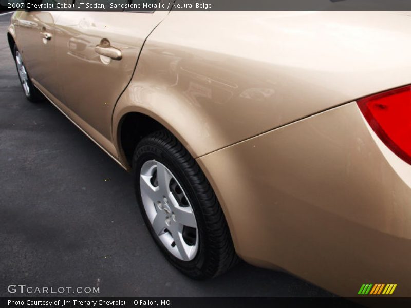 Sandstone Metallic / Neutral Beige 2007 Chevrolet Cobalt LT Sedan