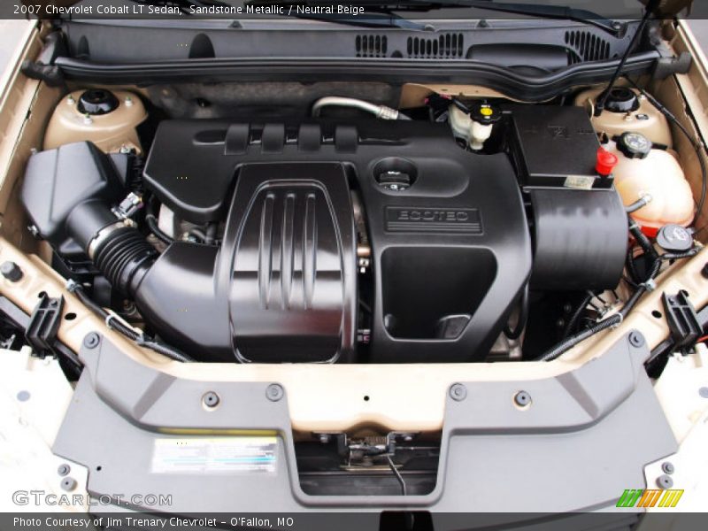  2007 Cobalt LT Sedan Engine - 2.2L DOHC 16V Ecotec 4 Cylinder