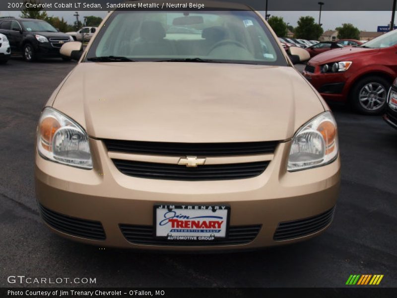 Sandstone Metallic / Neutral Beige 2007 Chevrolet Cobalt LT Sedan