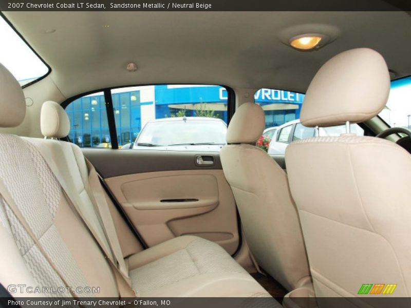 Sandstone Metallic / Neutral Beige 2007 Chevrolet Cobalt LT Sedan