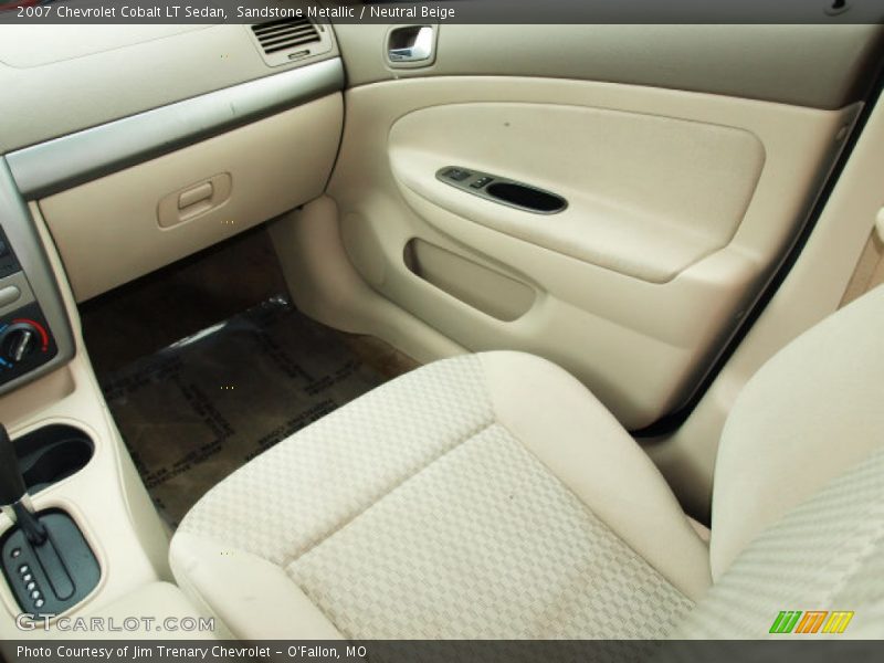 Sandstone Metallic / Neutral Beige 2007 Chevrolet Cobalt LT Sedan